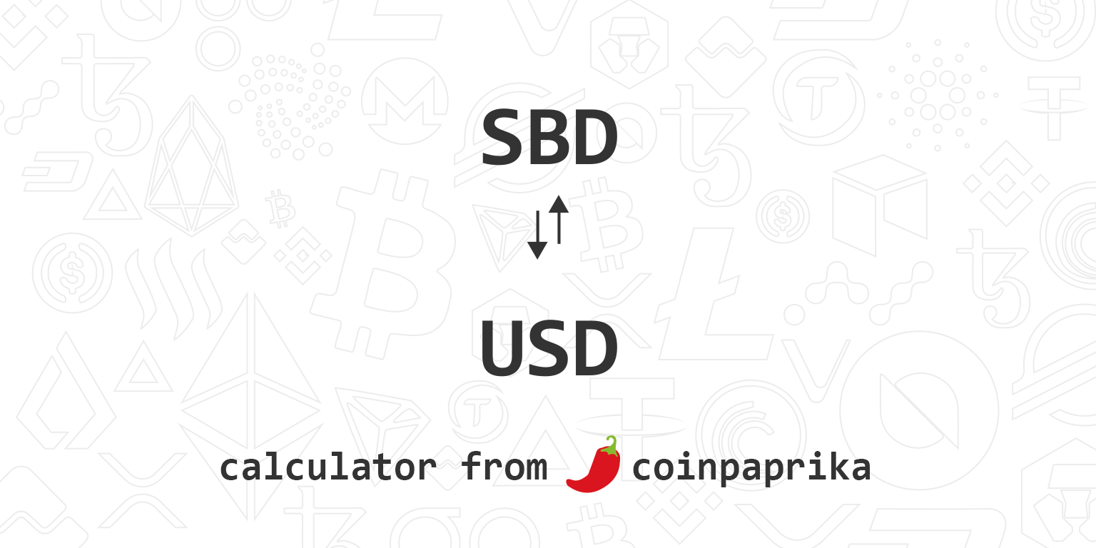 STEEM to USD Converter