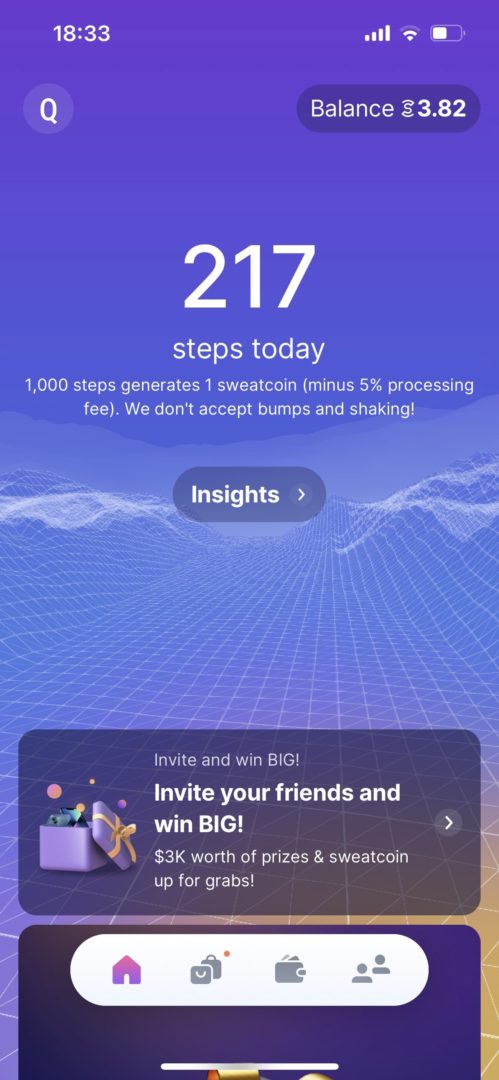 SweatCoin (/10) - Walk and Earn. Try, You Will Learn. - bitcoinhelp.fun