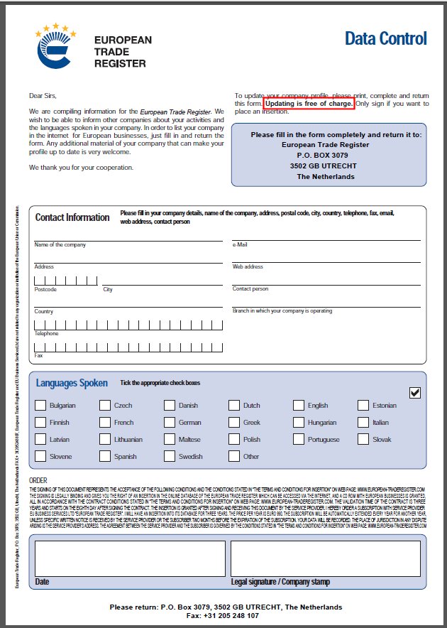 Registered Identification Number Database | Federal Trade Commission