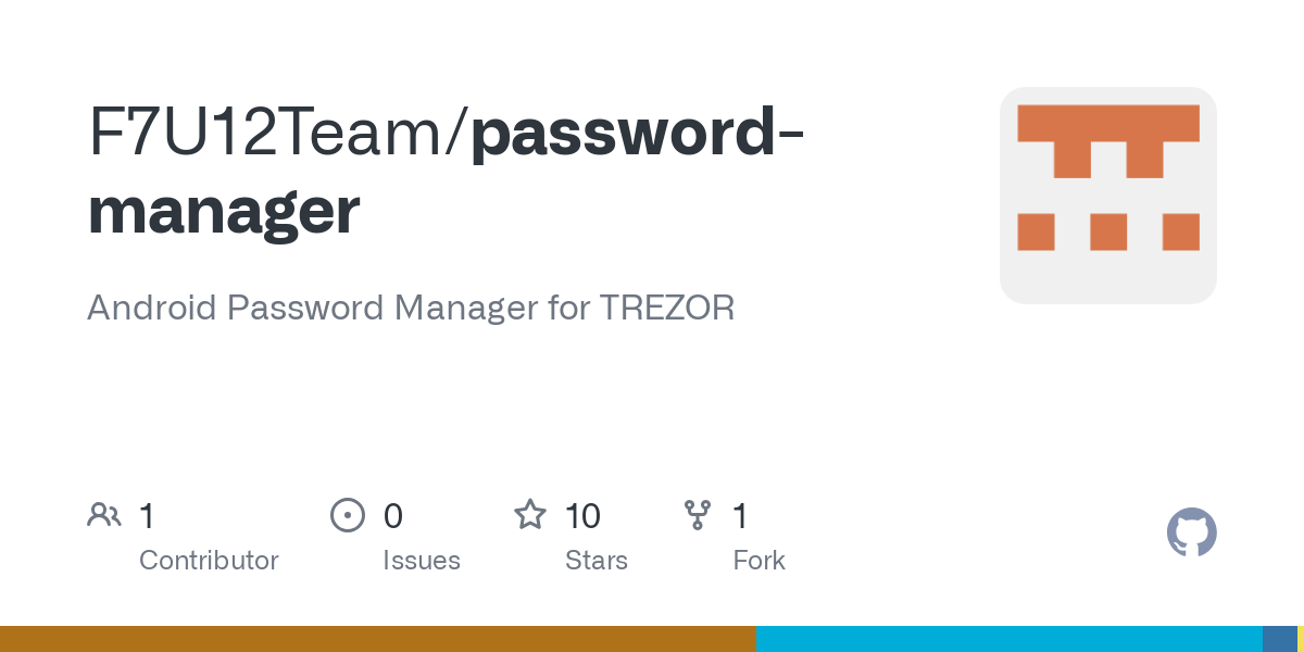 Implement Android App · Issue #63 · trezor/trezor-password-manager · GitHub