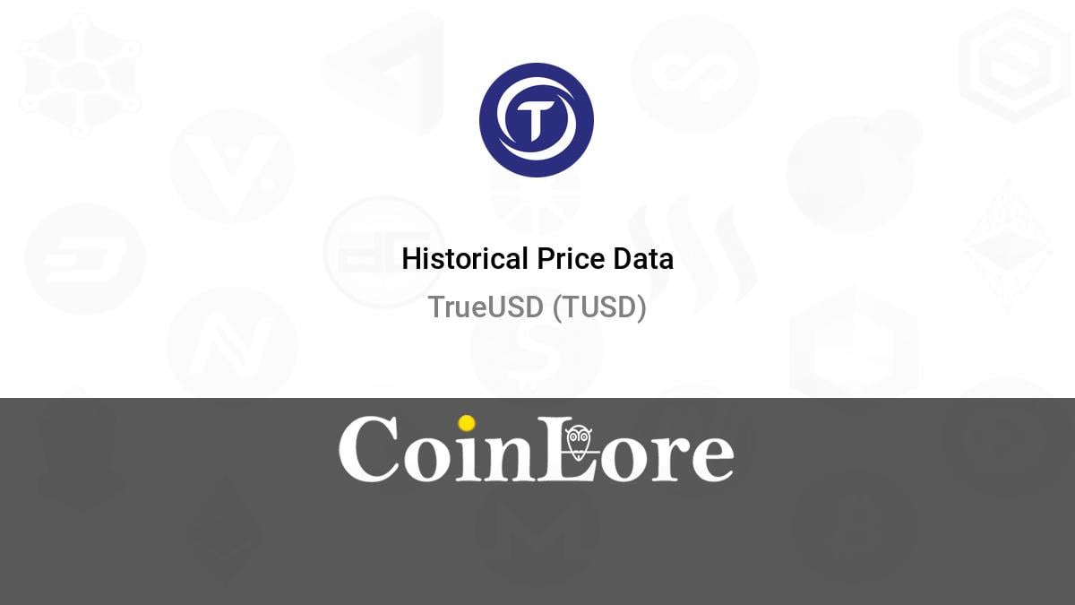 Trueusd Price | TUSD Price index, Live chart & Market cap | OKX