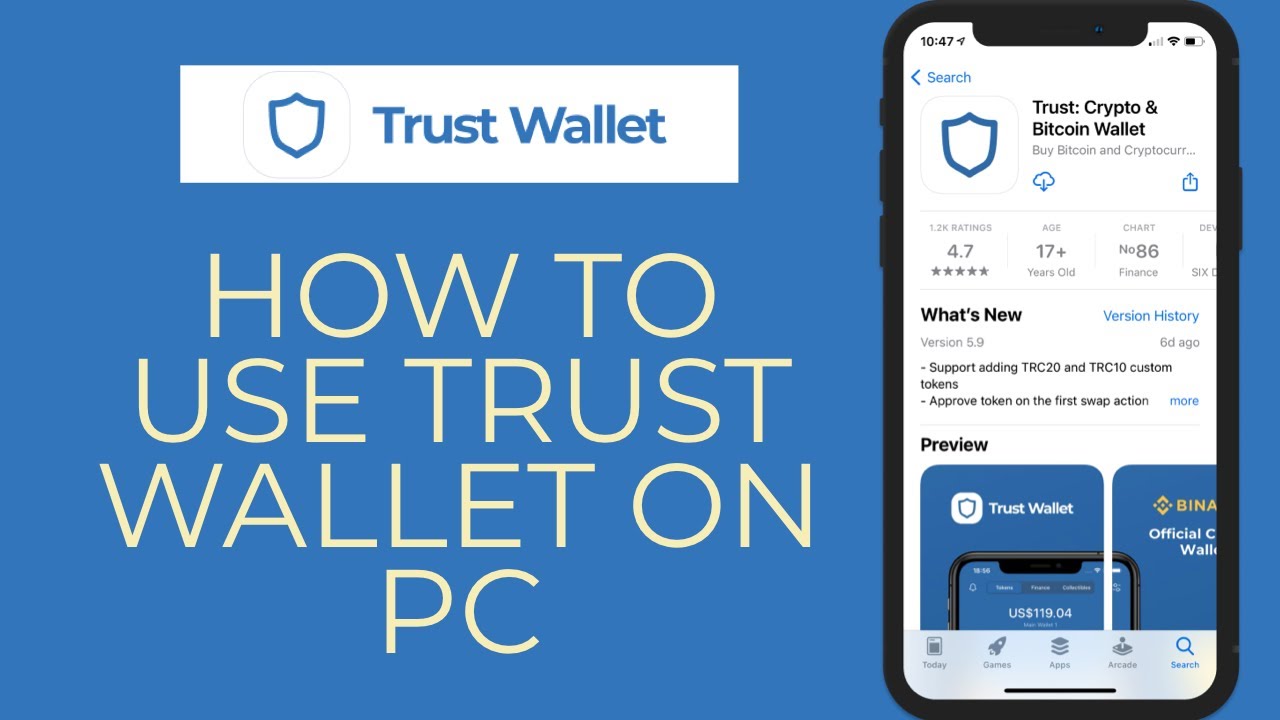 Trust Crypto Wallet on PC : how to download on Windows 10 ?