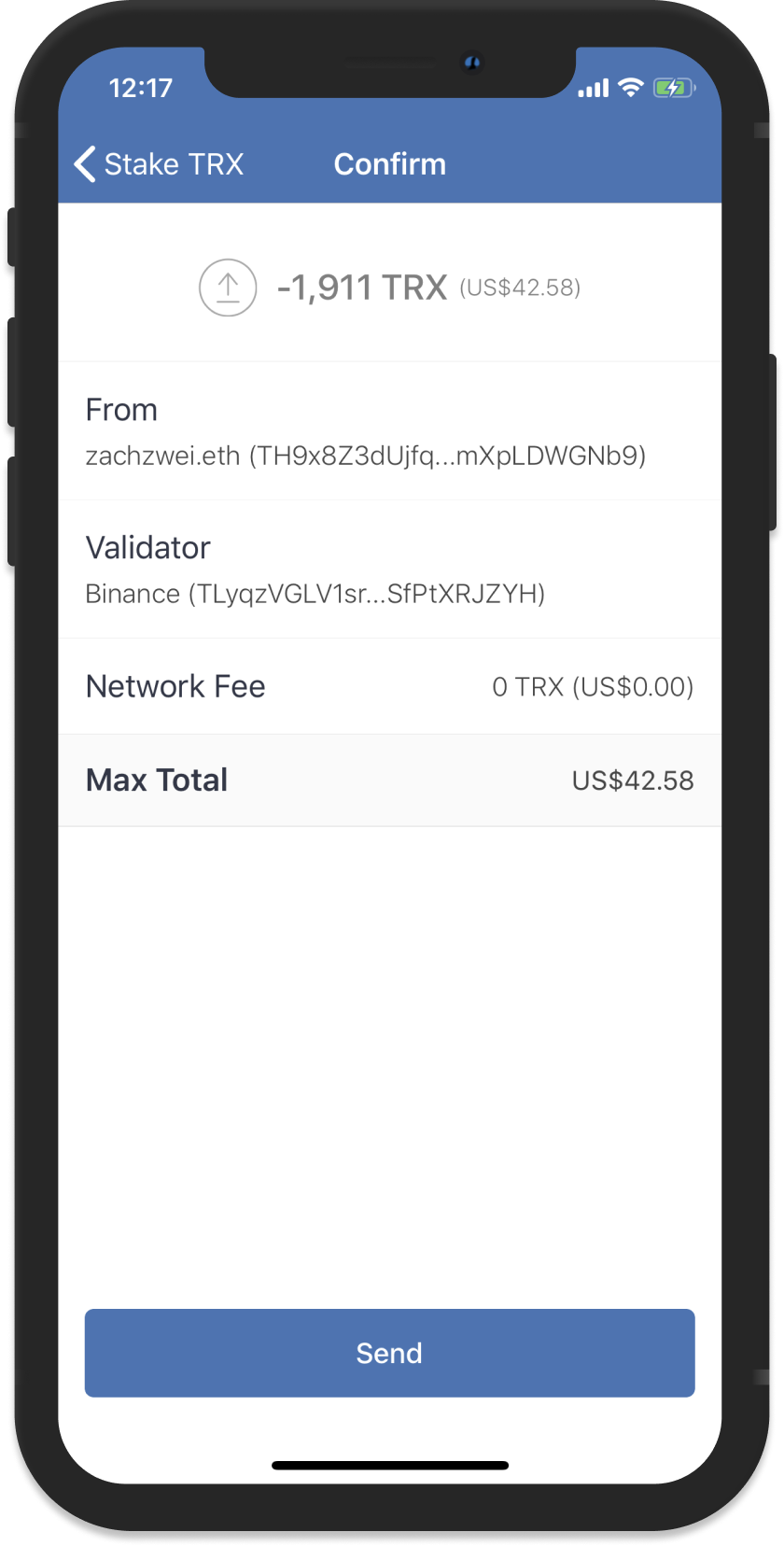 Tron Wallet (TRX) | Secure TRX Wallet | Trust Wallet | Trust