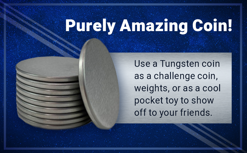 Tungsten Alloy Coin - Midwest Tungsten Service