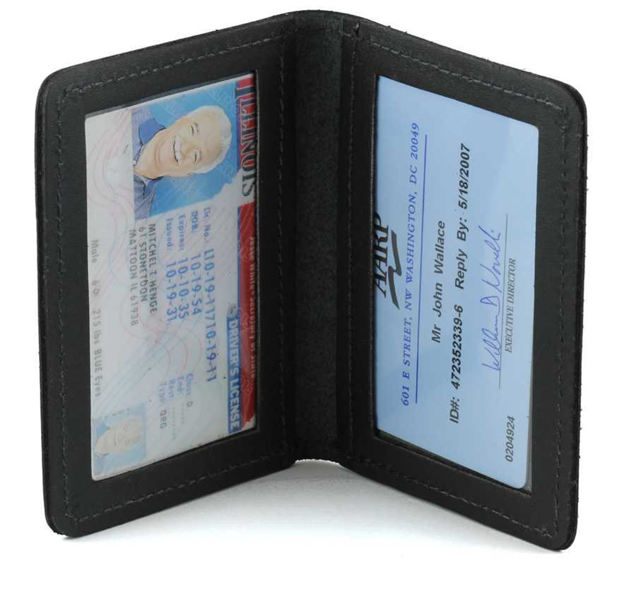 ID Stronghold | Men's RFID Wallet Trifold with Flap | RFID Blocking