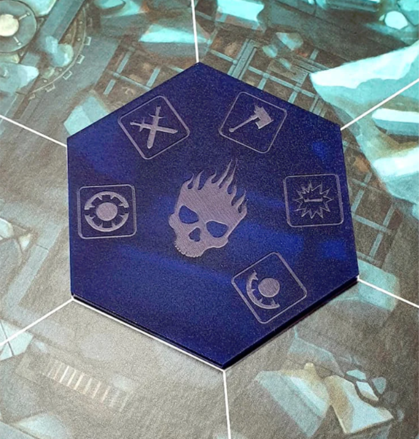 Objective Tokens - Hex 50mm | bitcoinhelp.fun