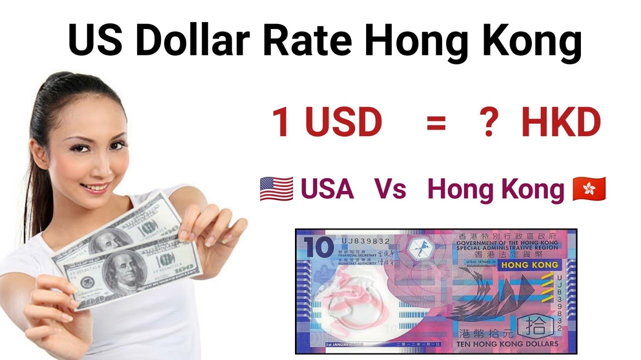 1 USD to HKD - US Dollars to Hong Kong Dollars Exchange Rate