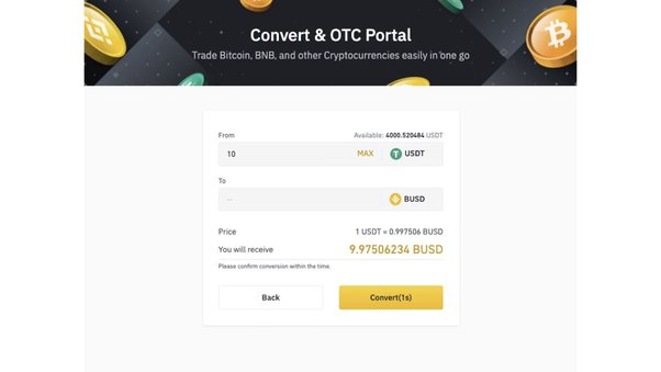 Convert Binance Coins (BNB) and Tethers (USDT): Currency Exchange Rate Conversion Calculator
