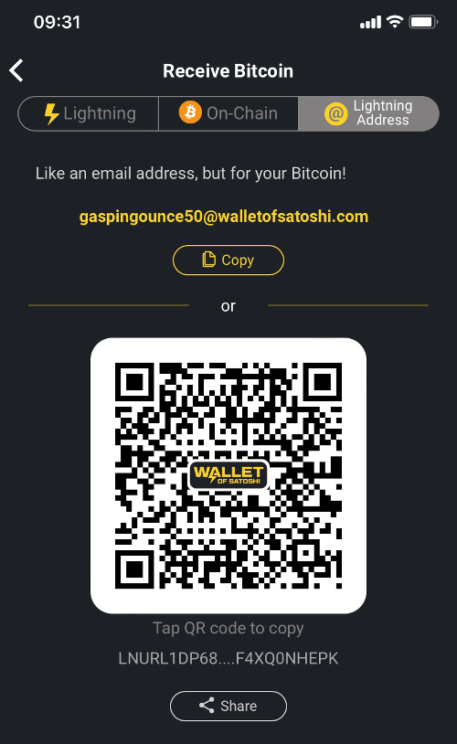 ‎Wallet of Satoshi on the App Store