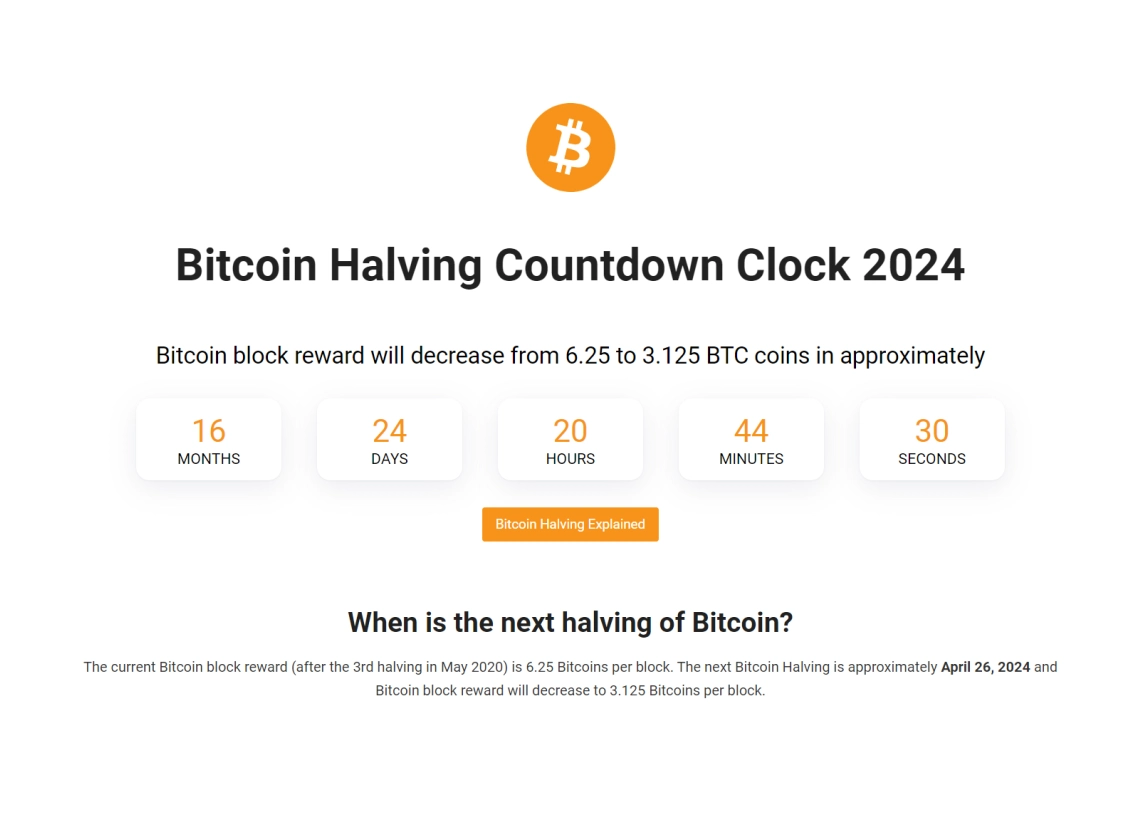 Bitcoin halving countdown | NiceHash