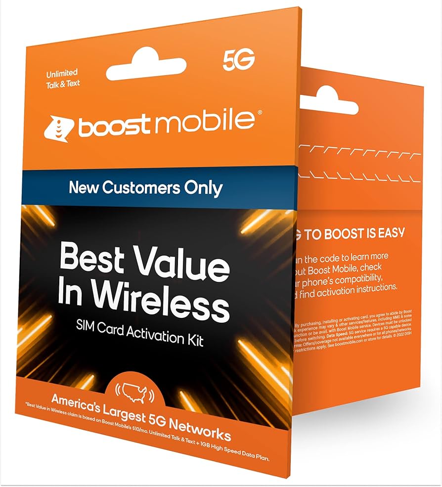 Boost SIM Cards & Starter Kits | Boost Mobile Prepaid Recharge | AUDITECH