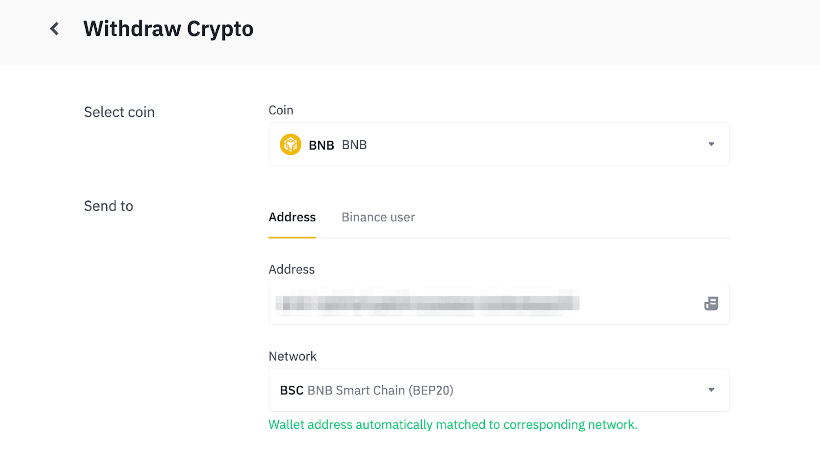 How To Find a Binance Wallet Address ()