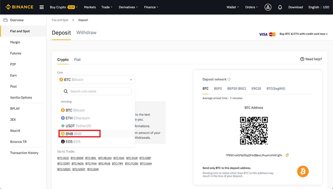 How To Find Your Binance Wallet Address: Step-By-Step Guide