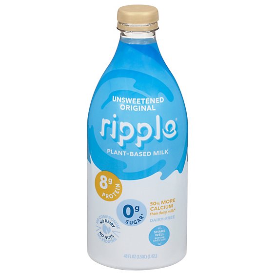Is ripple dairy free milk healthy?