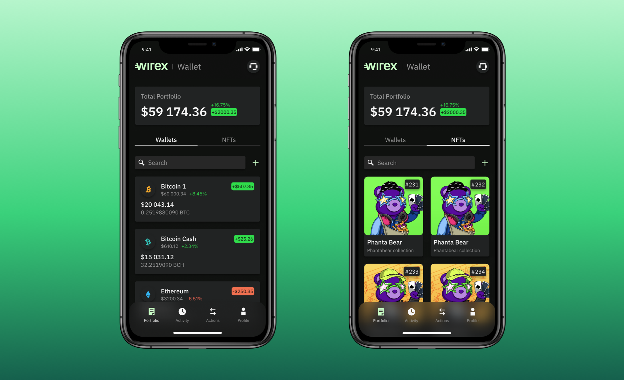 How to deposit crypto into your Wirex account