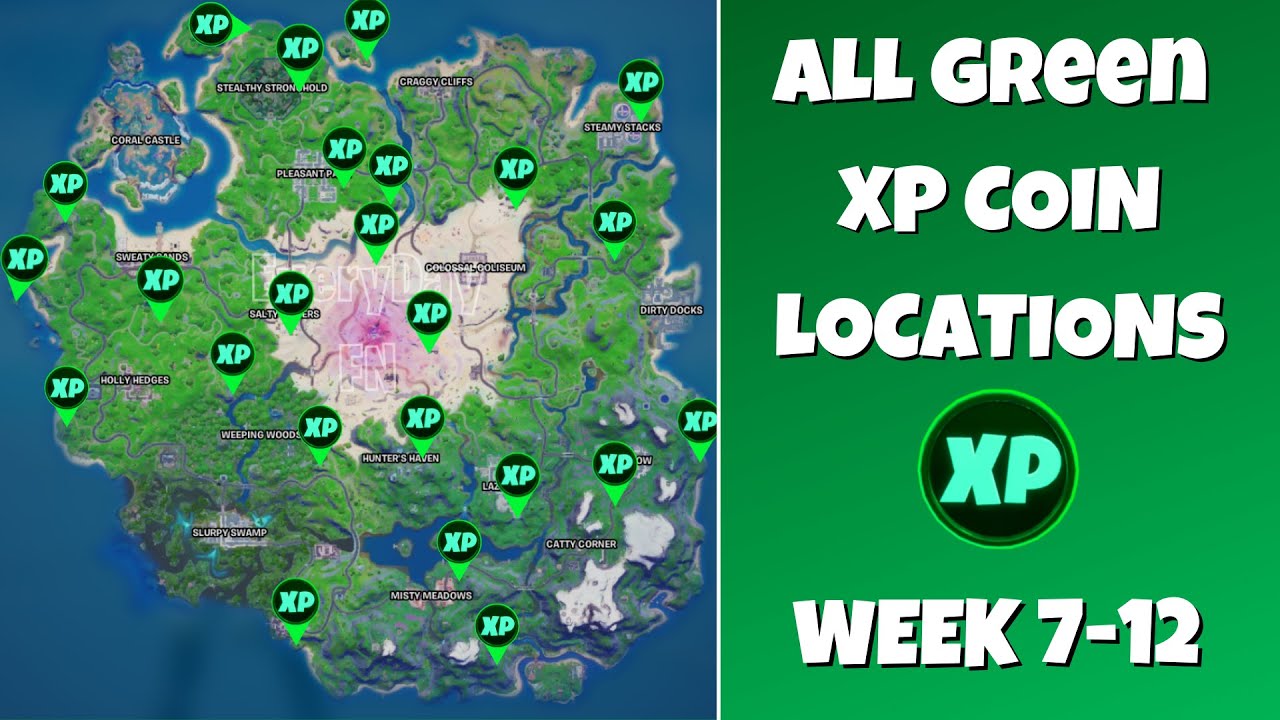 Fortnite: Where To Find All Week 14 XP Coins