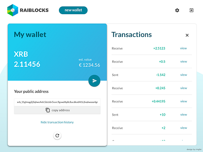 Raiblocks [XRB] - Consideration For Payment Option [Feeless + Instant] :: Suggestions / Ideas