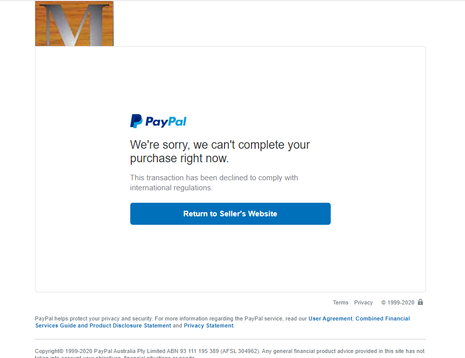 I Was Scammed By A Company and PayPal denied by di - PayPal Community